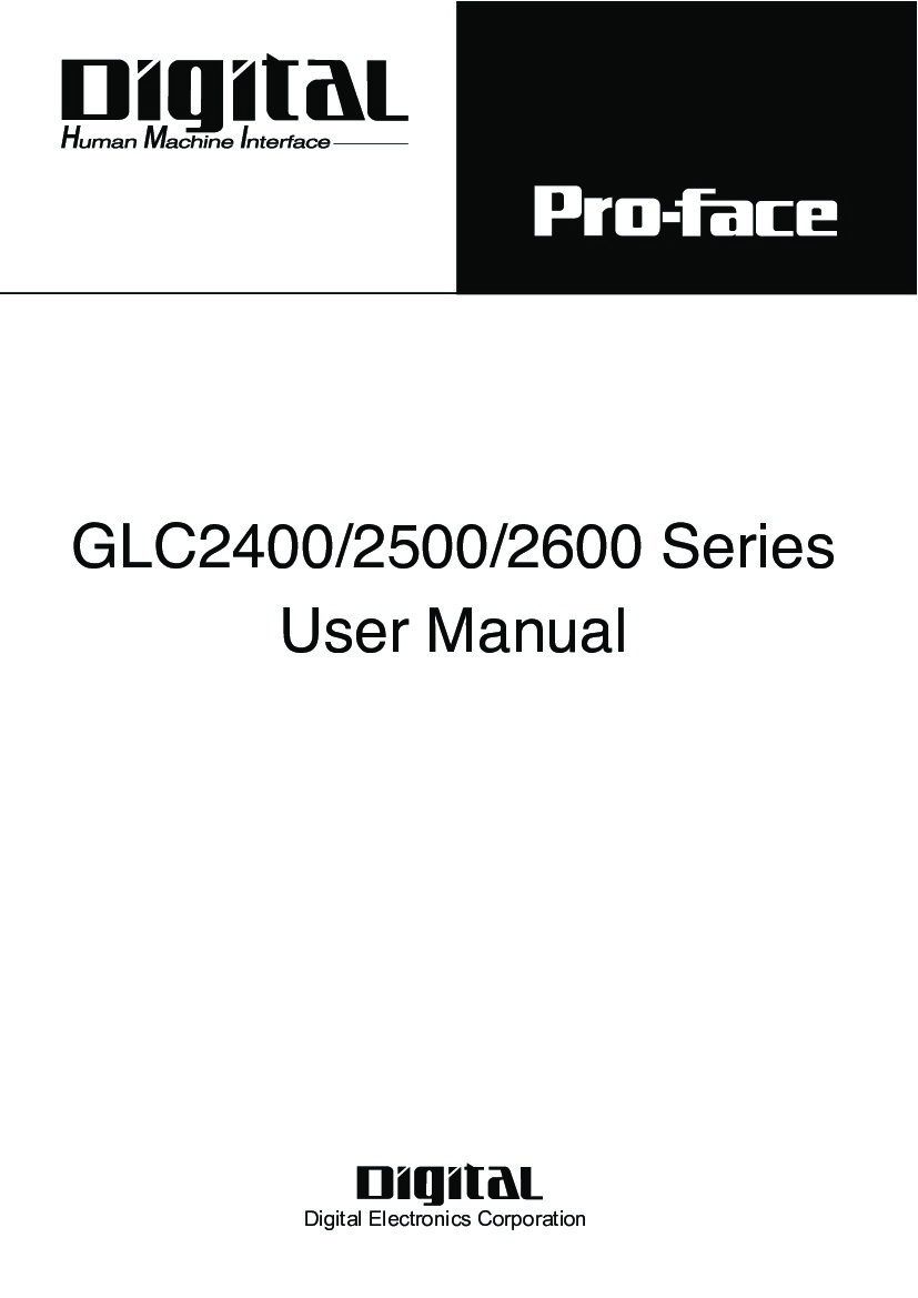 First Page Image of GLC2400-TC41-24V User Manual.pdf